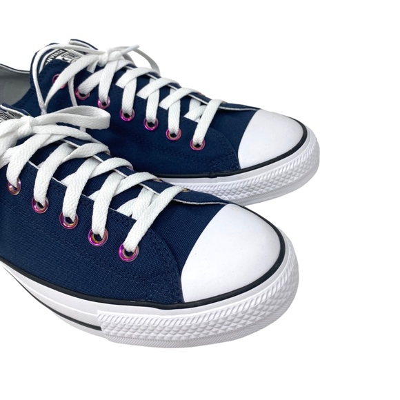 Converse Ctas Low Shoes Skate Casual Men's Size Navy Canvas Custom 168958C-WBP - Picture 6 of 12